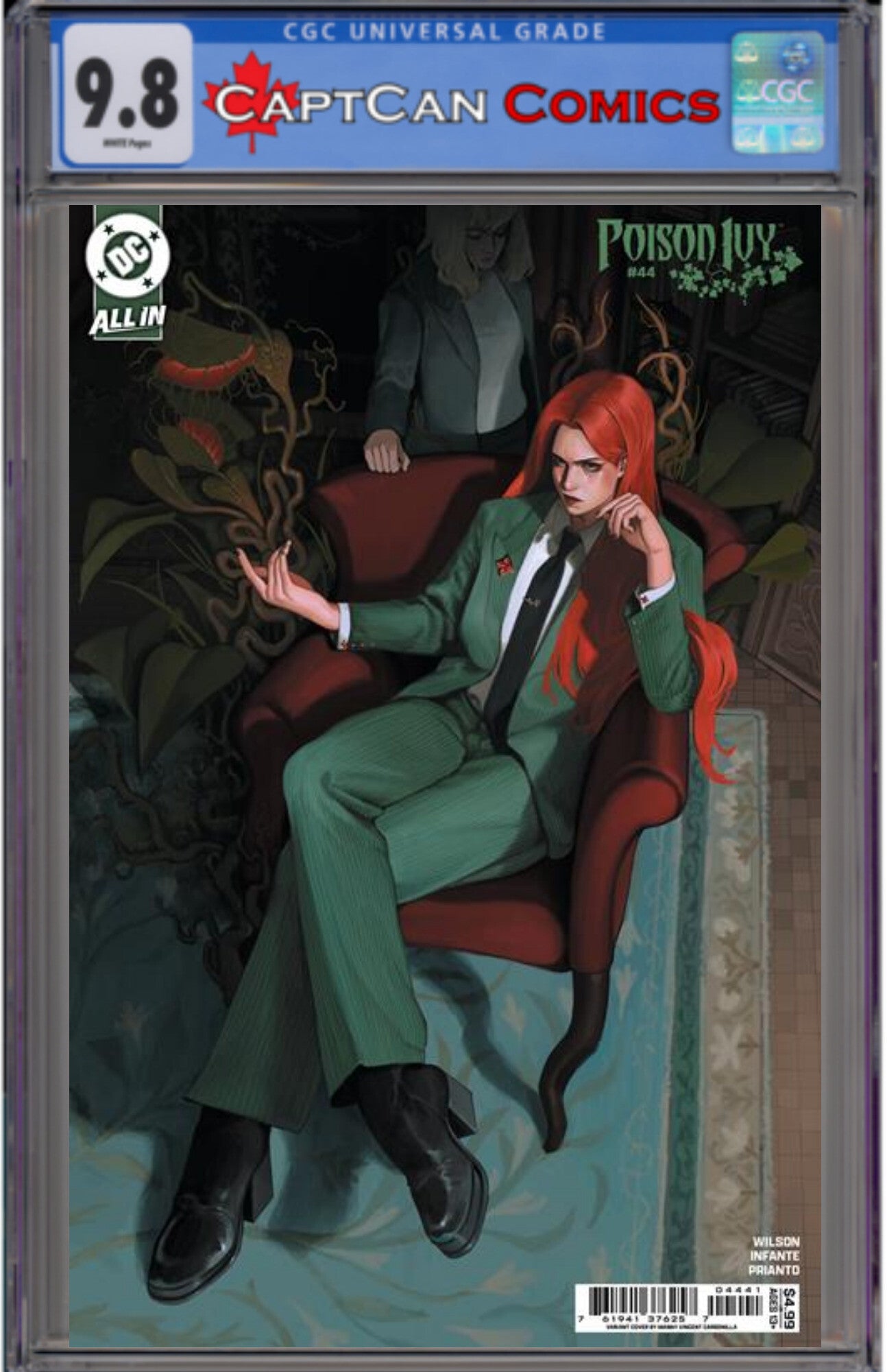 POISON IVY #44 CVR D MANNY VINCENT CARBONILLA CARD STOCK VAR