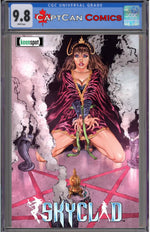 SKYCLAD #2 CVR C MICHAL DUTKIEWICZ FOR THE GRAM BLANK SKETCH FLIP VAR (MR) thumbnail