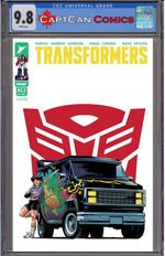 TRANSFORMERS #12 2ND PTG CVR B JASON HOWARD AUTOBOT VAR thumbnail