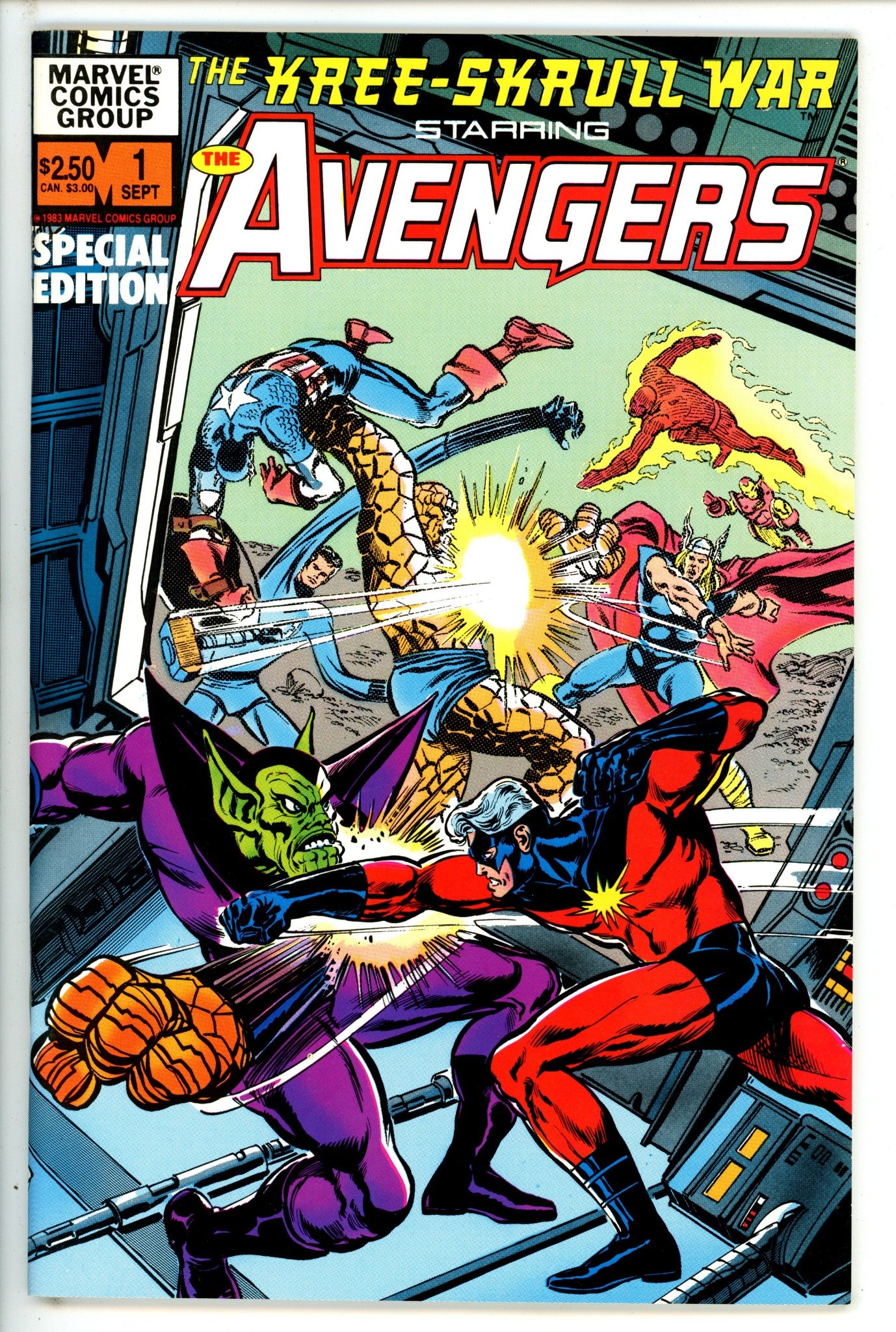 The Kree-Skrull War Starring the Avengers 1 (1983)