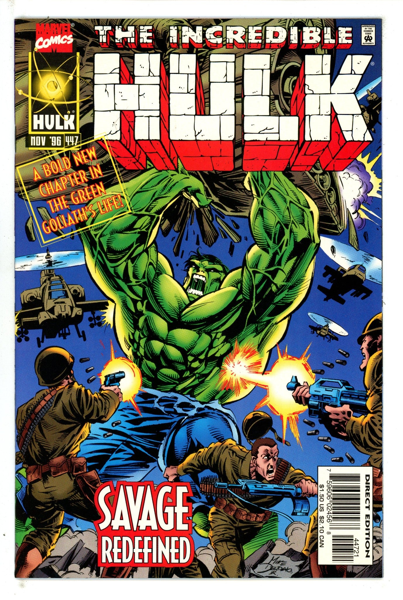 The Incredible Hulk Vol 1 447 Variant (1996)