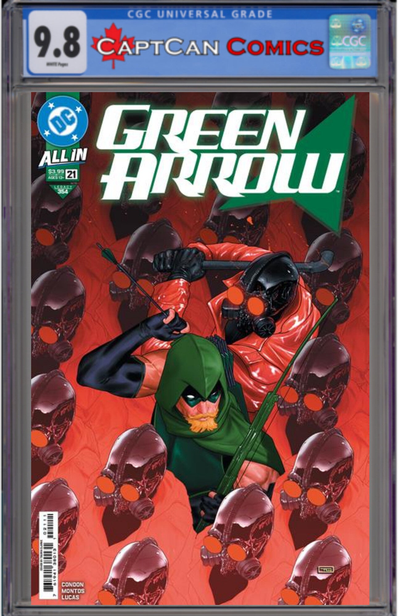 GREEN ARROW #21 CVR A TAURIN CLARKE