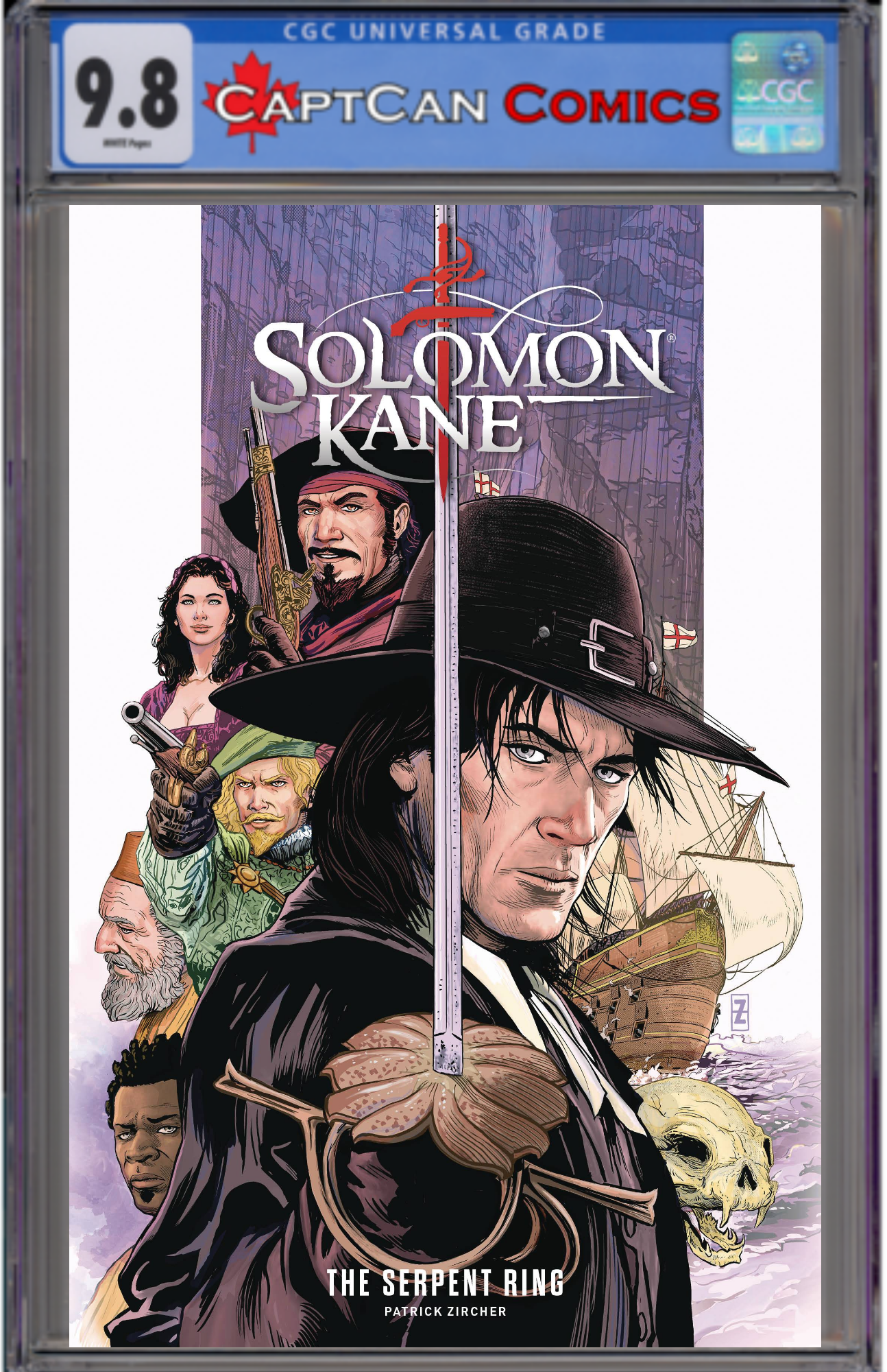 SOLOMON KANE SERPENT RING #1 CVR C ZIRCHER (MR)