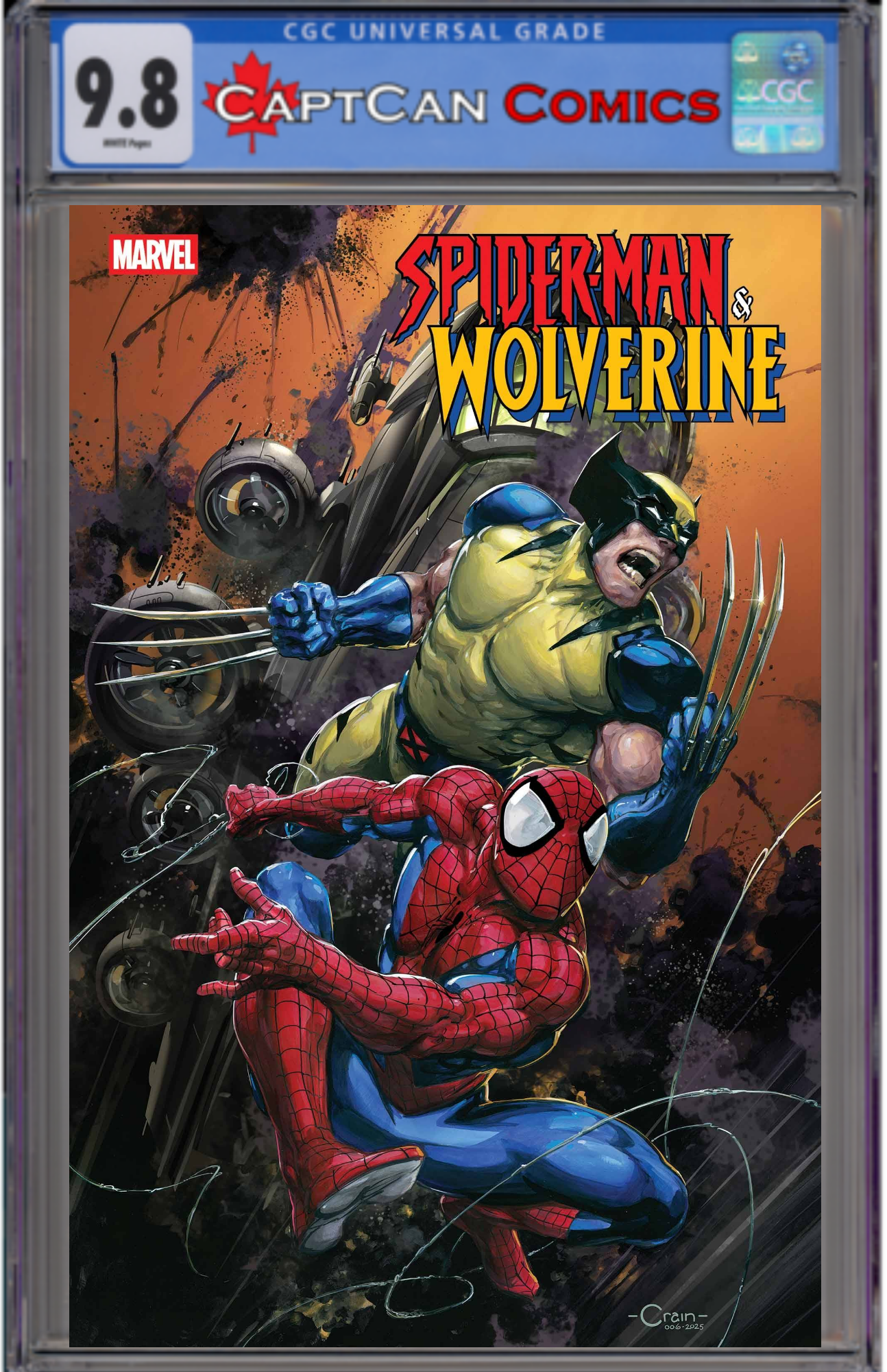 SPIDER-MAN & WOLVERINE #1 CLAYTON CRAIN VAR