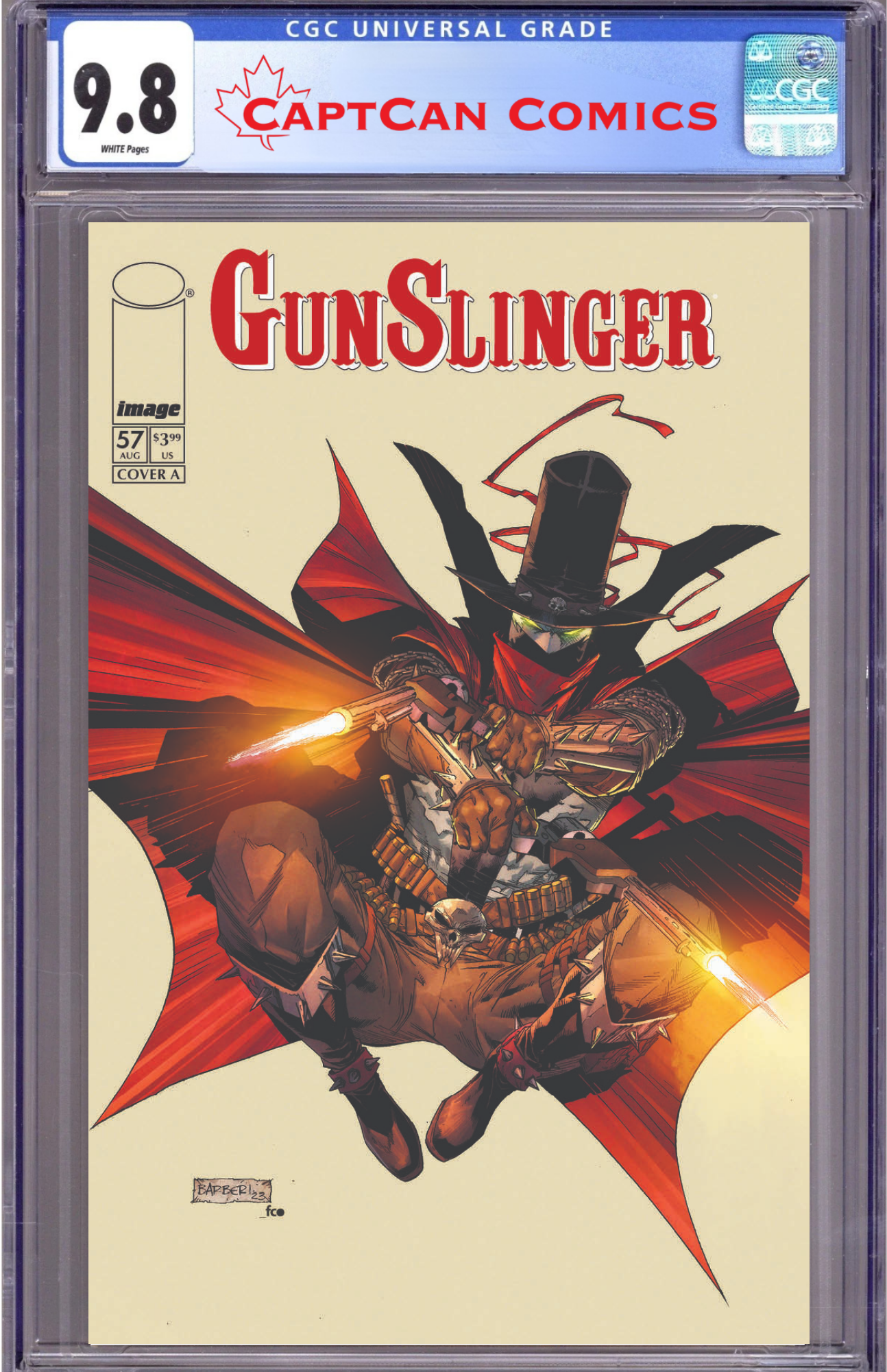 GUNSLINGER SPAWN #57 CVR A CARLO BARBERI