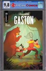 DISNEY VILLAINS GASTON #1 CVR B TED BRANDT AND RO STEIN VAR thumbnail