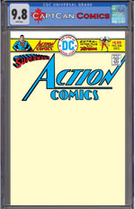 ACTION COMICS #454 FACSIMILE EDITION CVR B BLANK CARD STOCK VAR thumbnail