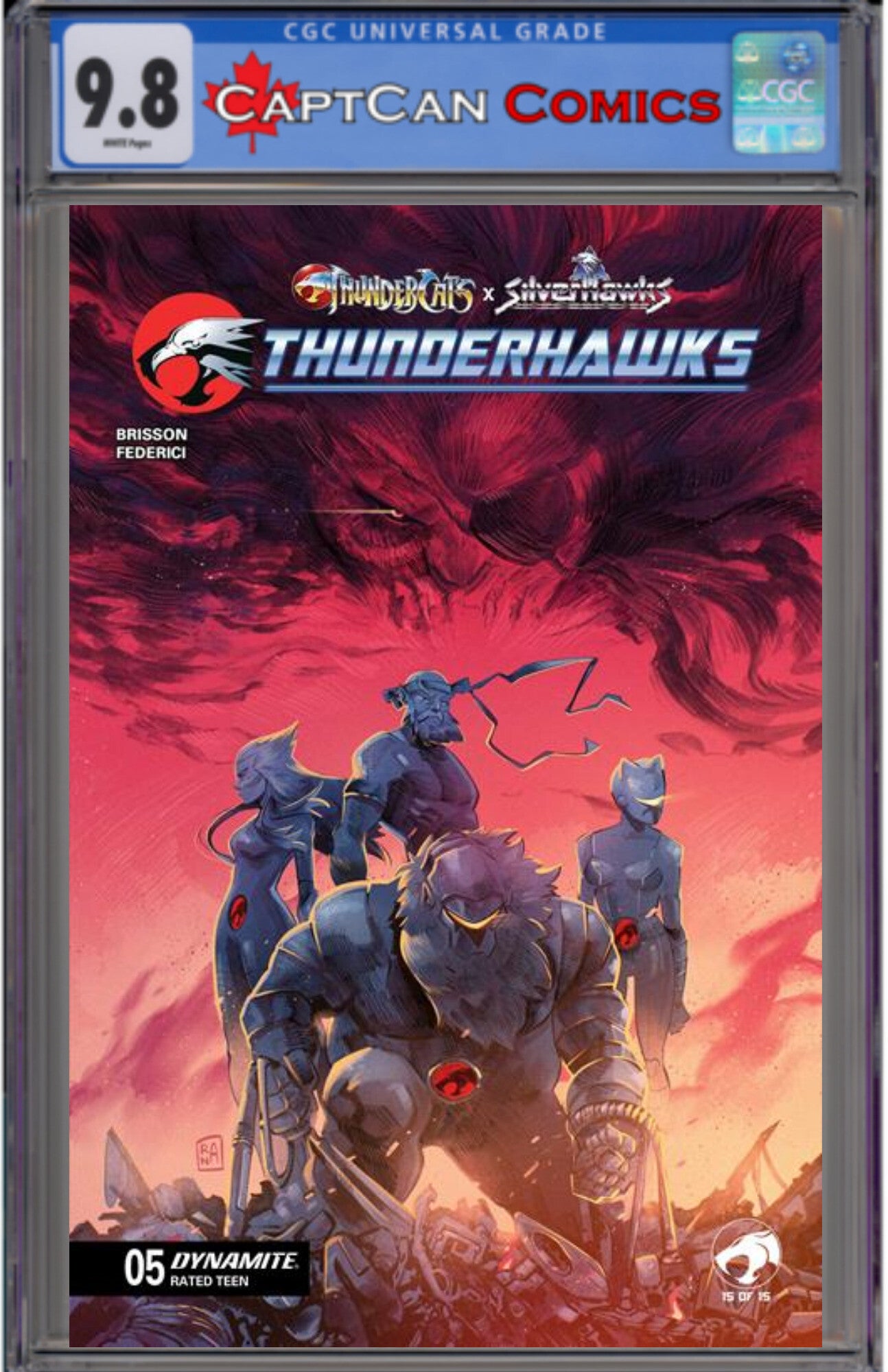THUNDERCATS X SILVERHAWKS THUNDERHAWKS #5 CVR D ALESSANDRO RANALDI VAR