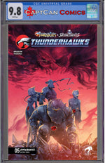 THUNDERCATS X SILVERHAWKS THUNDERHAWKS #5 CVR D ALESSANDRO RANALDI VAR thumbnail