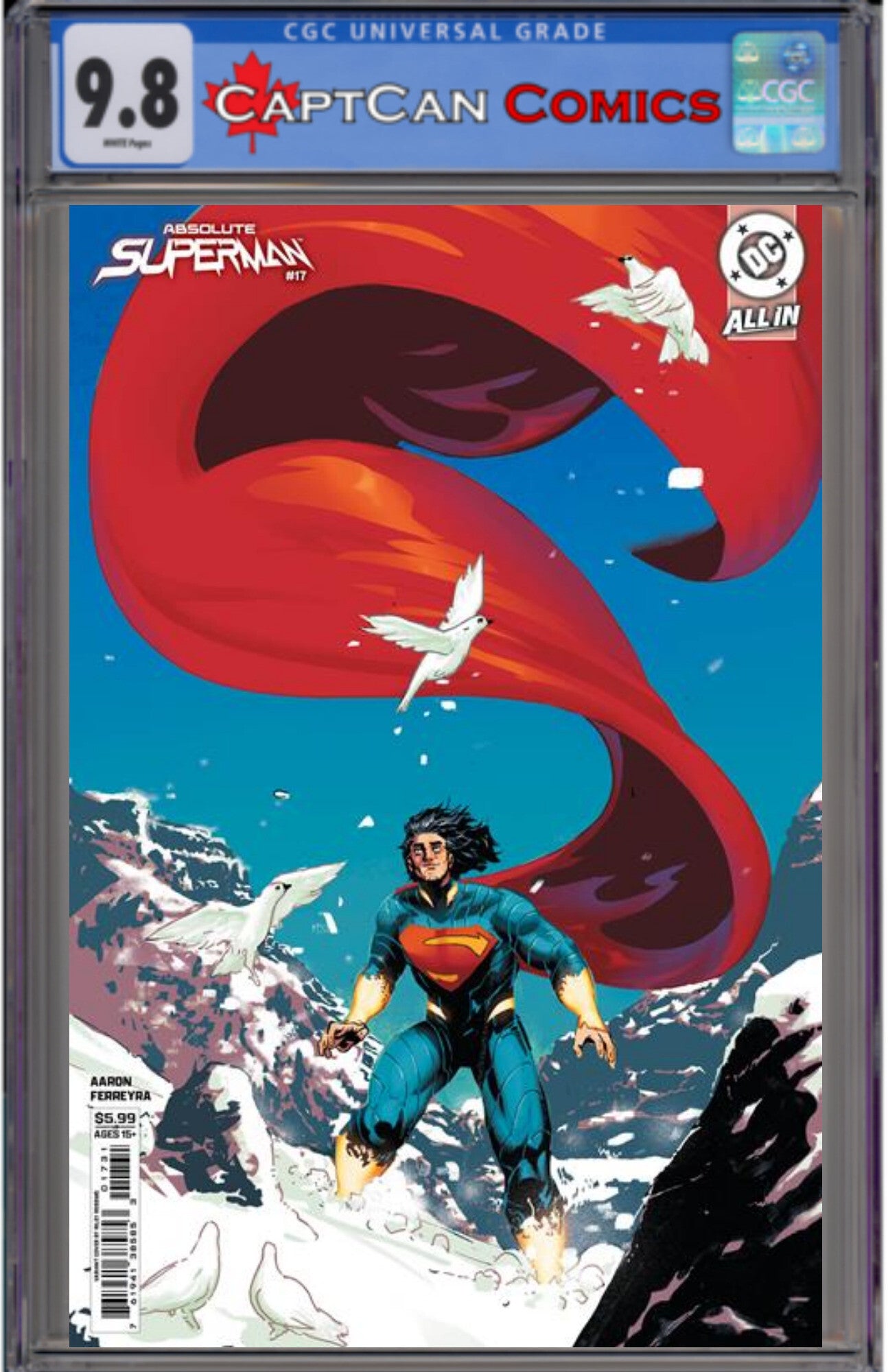 ABSOLUTE SUPERMAN #17 CVR C RILEY ROSSMO CARD STOCK VAR