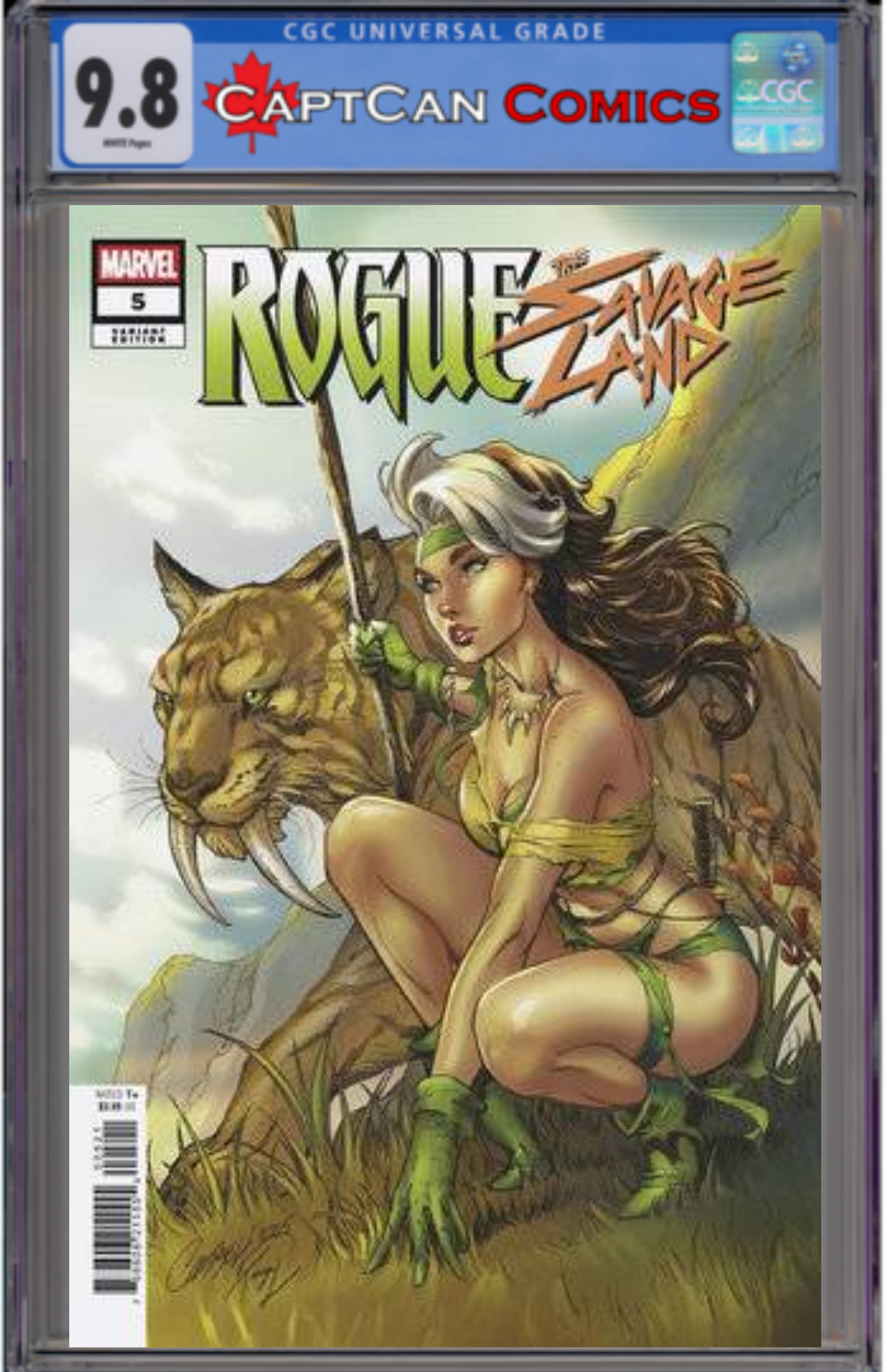 ROGUE THE SAVAGE LAND #5 (OF 5) J SCOTT CAMPBELL VAR
