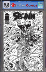 SPAWN #375 CVR B HARVEY TOLIBAO B&W VAR thumbnail