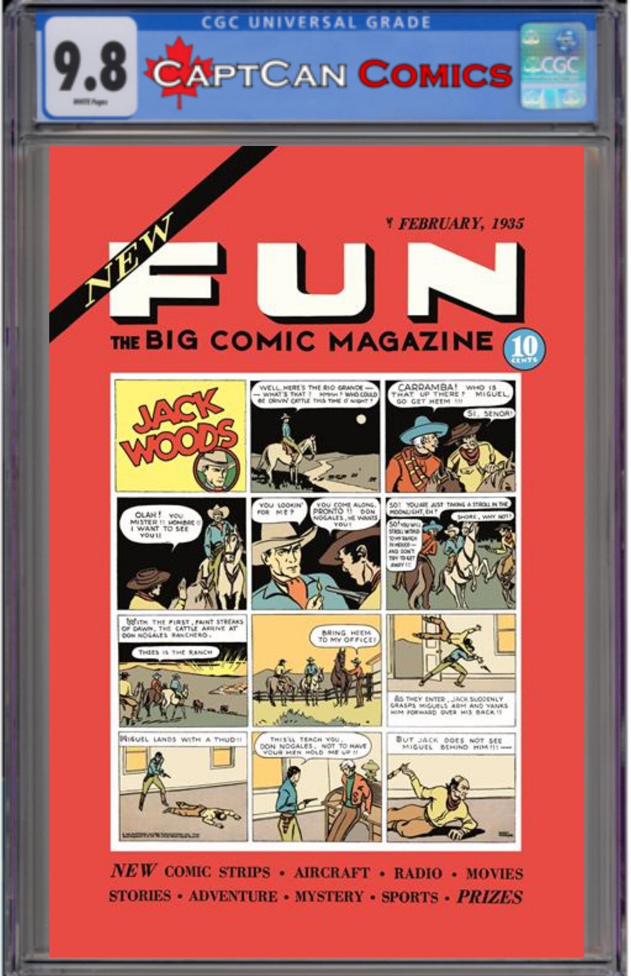 NEW FUN COMICS #1 FACSIMILE EDITION CVR A LYMAN ANDERSON
