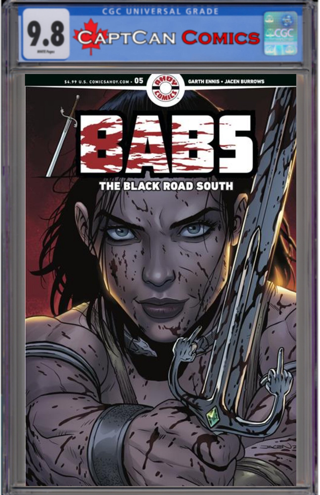 BABS THE BLACK ROAD SOUTH #5 (OF 6) CVR A JACEN BURROWS (MR)