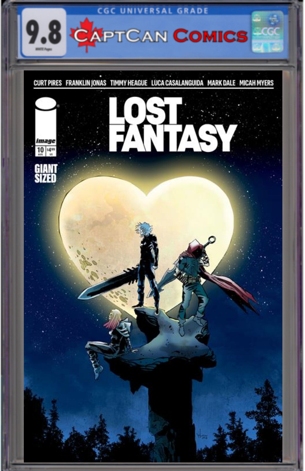 LOST FANTASY #11 CVR B LUCA CASALANGUIDA VAR