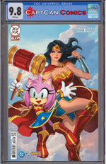 WONDER WOMAN #33 CVR E LESLEY LEIRIX LI DC X SONIC CARD STOCK VAR thumbnail