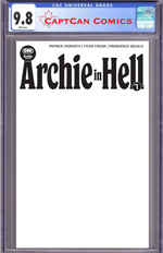 ARCHIE IN HELL #1 COVER E BLANK SKETCH VAR thumbnail