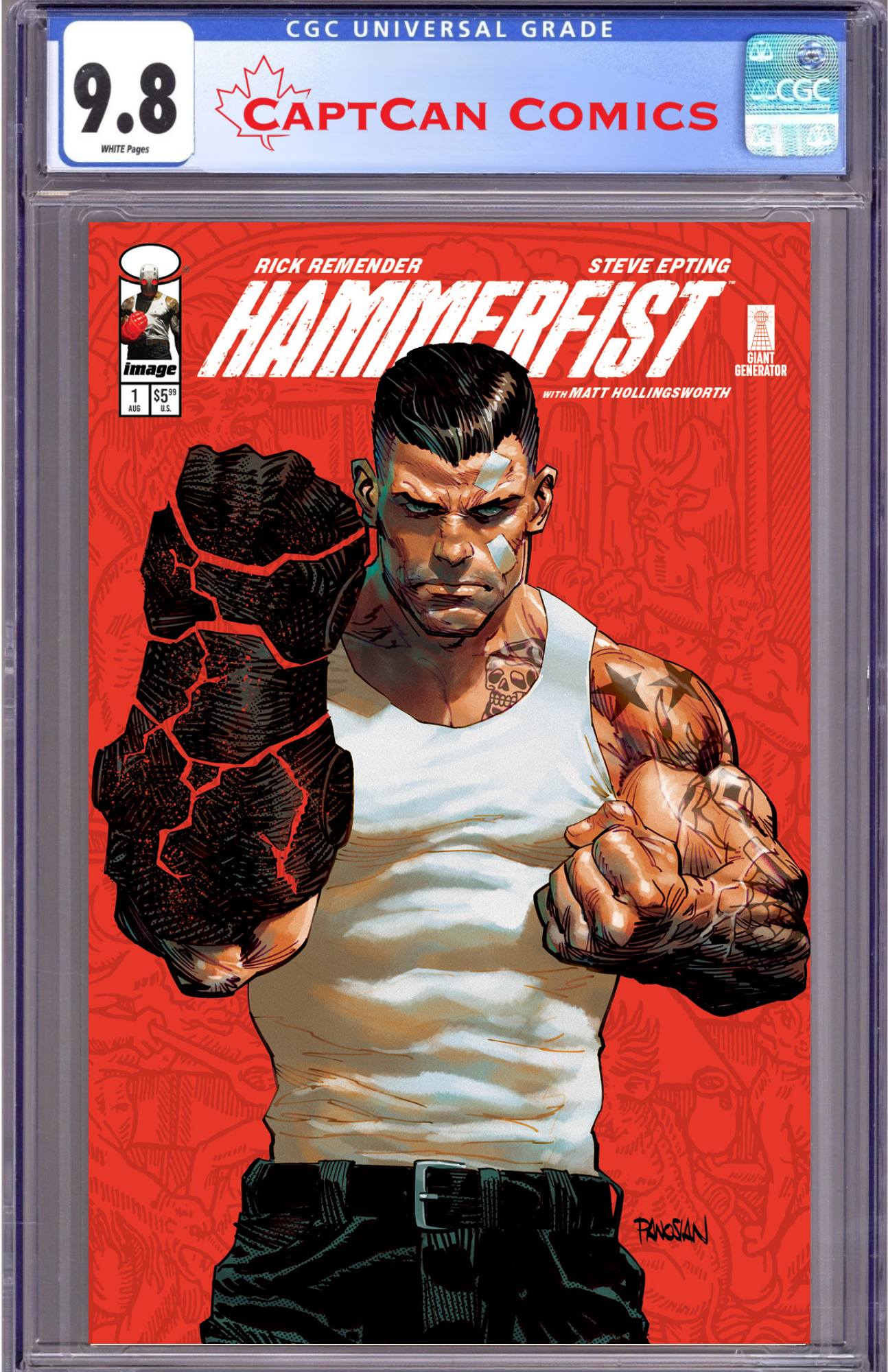 HAMMERFIST #1 CVR E DAN PANOSIAN VAR (MR)