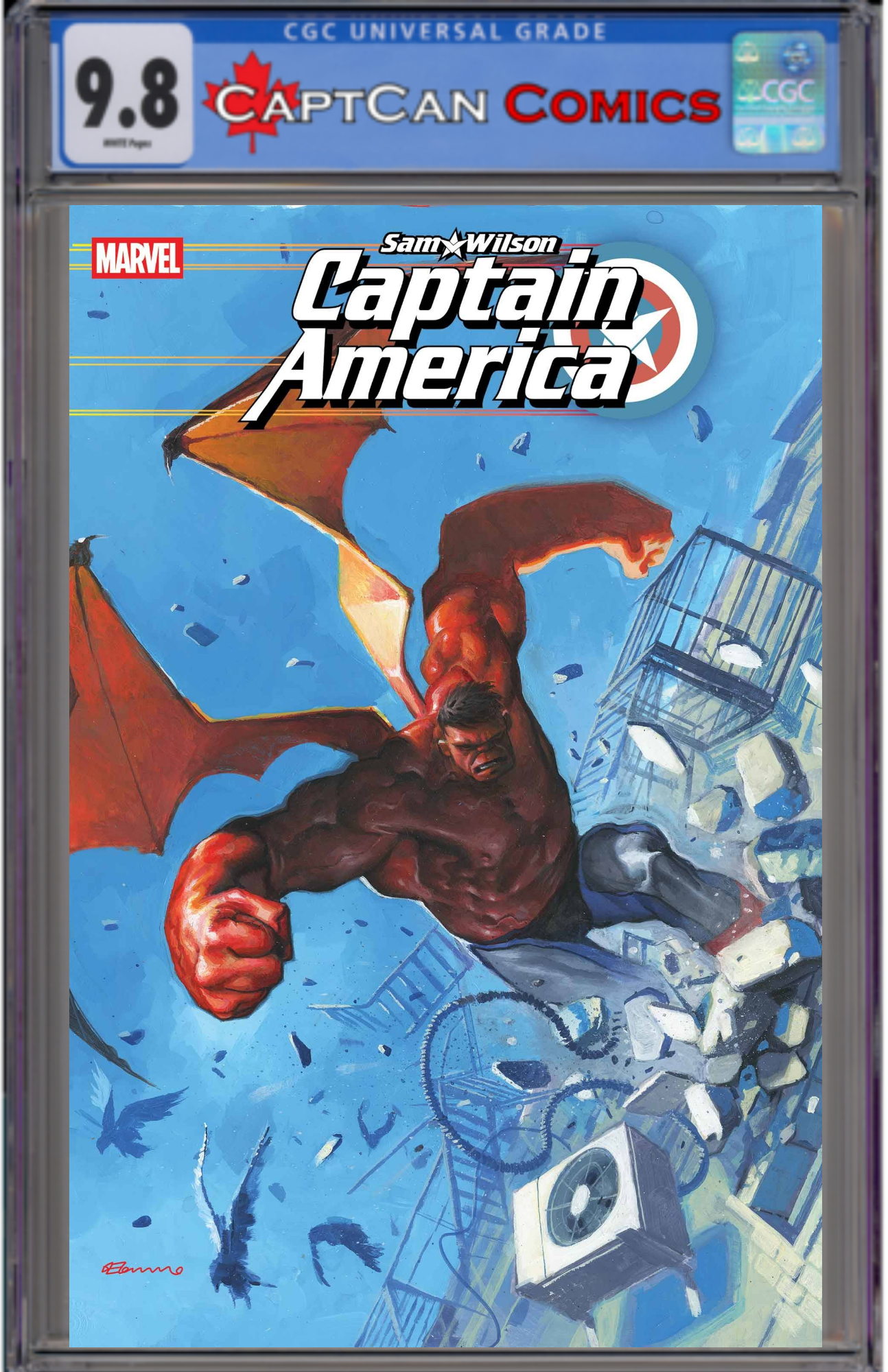 SAM WILSON CAPTAIN AMERICA #5 (OF 5) FABRIZIO DE TOMMASO VAR