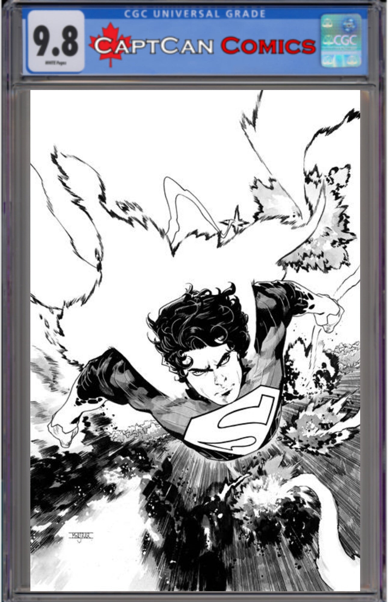 ABSOLUTE SUPERMAN #16 CVR D MAHMUD ASRAR CARD STOCK VAR