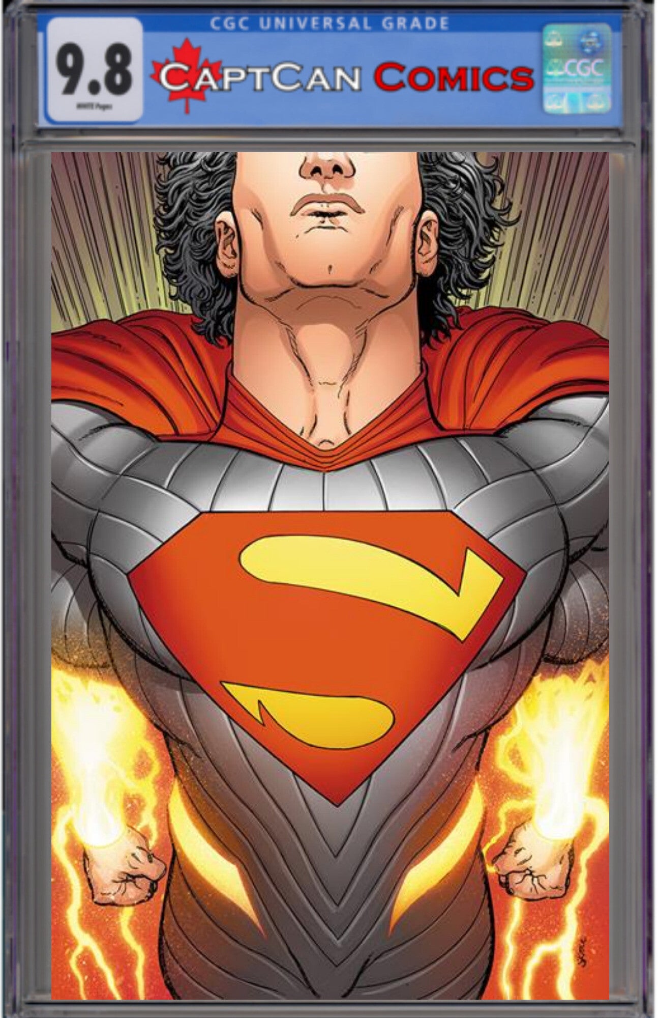 ABSOLUTE SUPERMAN #13 Second Printing Cvr B Steve Skroce Card Stock Var