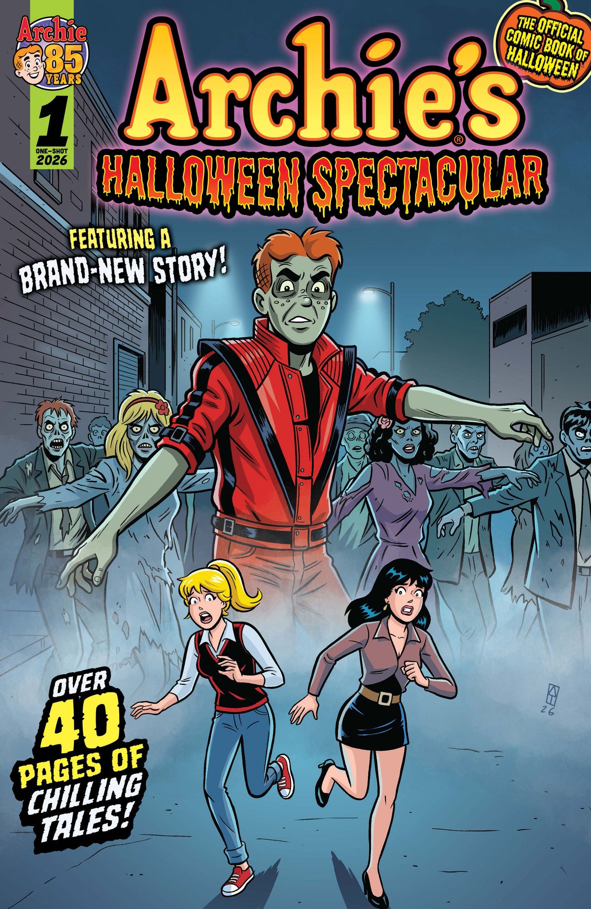 ARCHIES HALLOWEEN SPECTACULAR 2026 ANDREW THOMAS THRILLER EXCLUSIVE /300