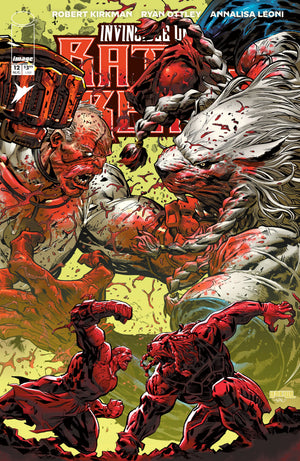 INVINCIBLE UNIVERSE BATTLE BEAST#12 LASHLEY EXCLUSIVE VARIANT TRADE DRESS MATTE FOIL (/1000)