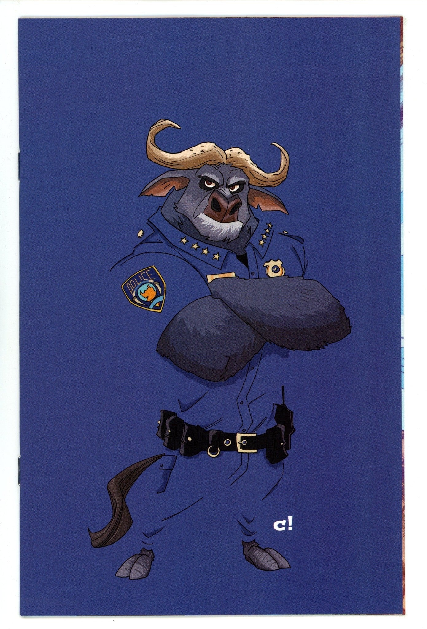 Zootopia 4 Rousseau Negative Space Virgin Incentive Variant (2025)