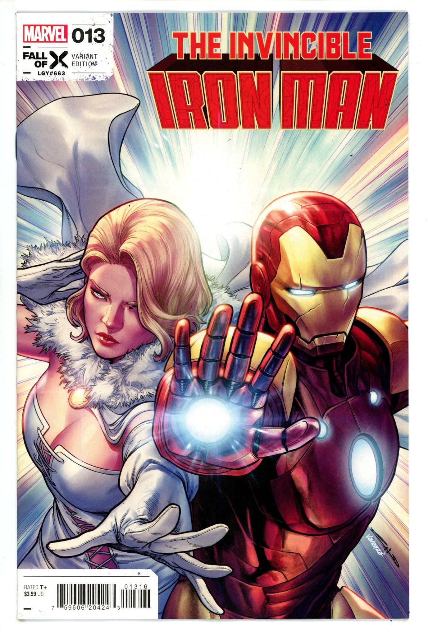 Invincible Iron Man Vol 4 13 Laiso Incentive Variant VF/NM (2023)