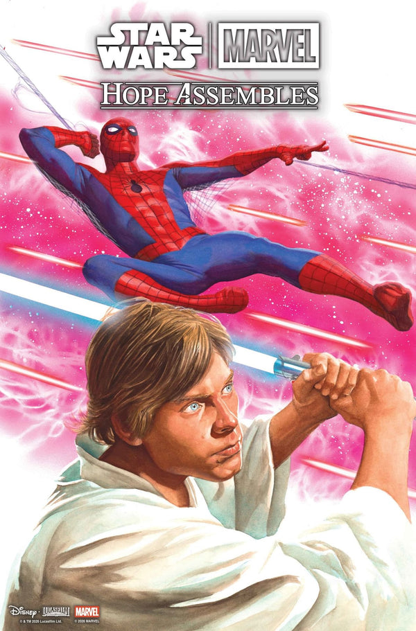 STAR WARS/MARVEL: HOPE ASSEMBLES #1 COVER B ALEX ROSS ALLIANCE VARIANT