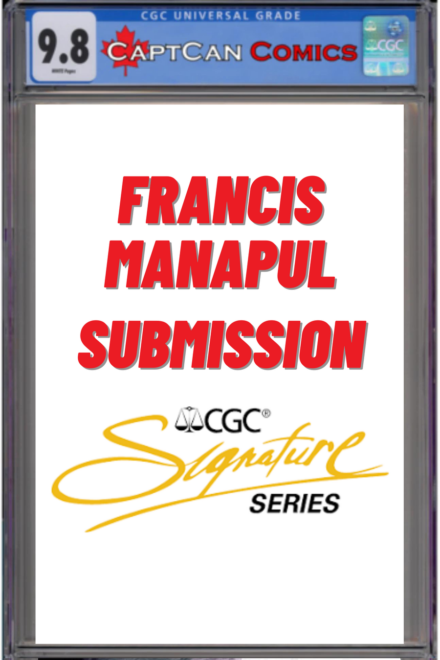 Francis Manapul Signing Submission