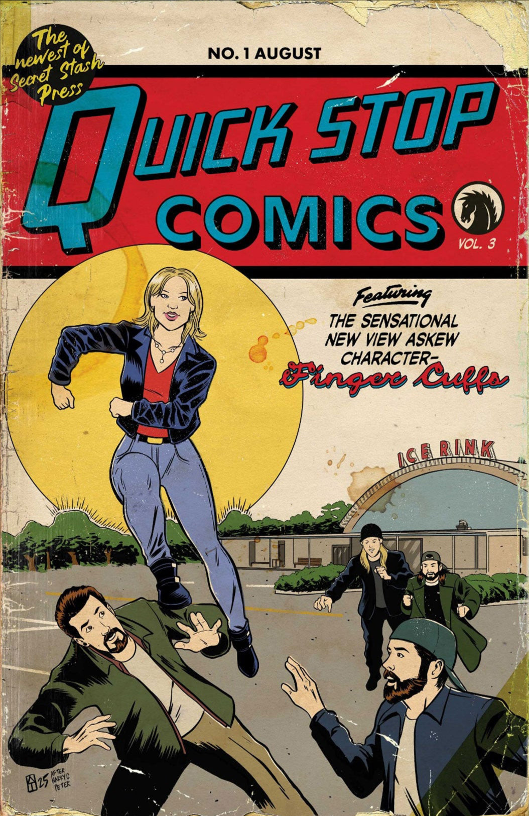 Quick Stops Vol 3 1 Thomas CaptCan Comics Homage Exclusive Variant (2025)