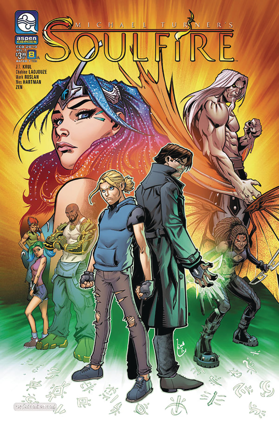 SOULFIRE VOL 7 #8 CVR A LADJOUZE
