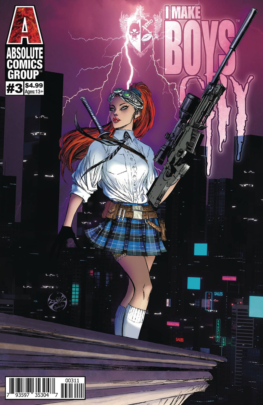 I MAKE BOYS CRY #3 CVR A BENITEZ