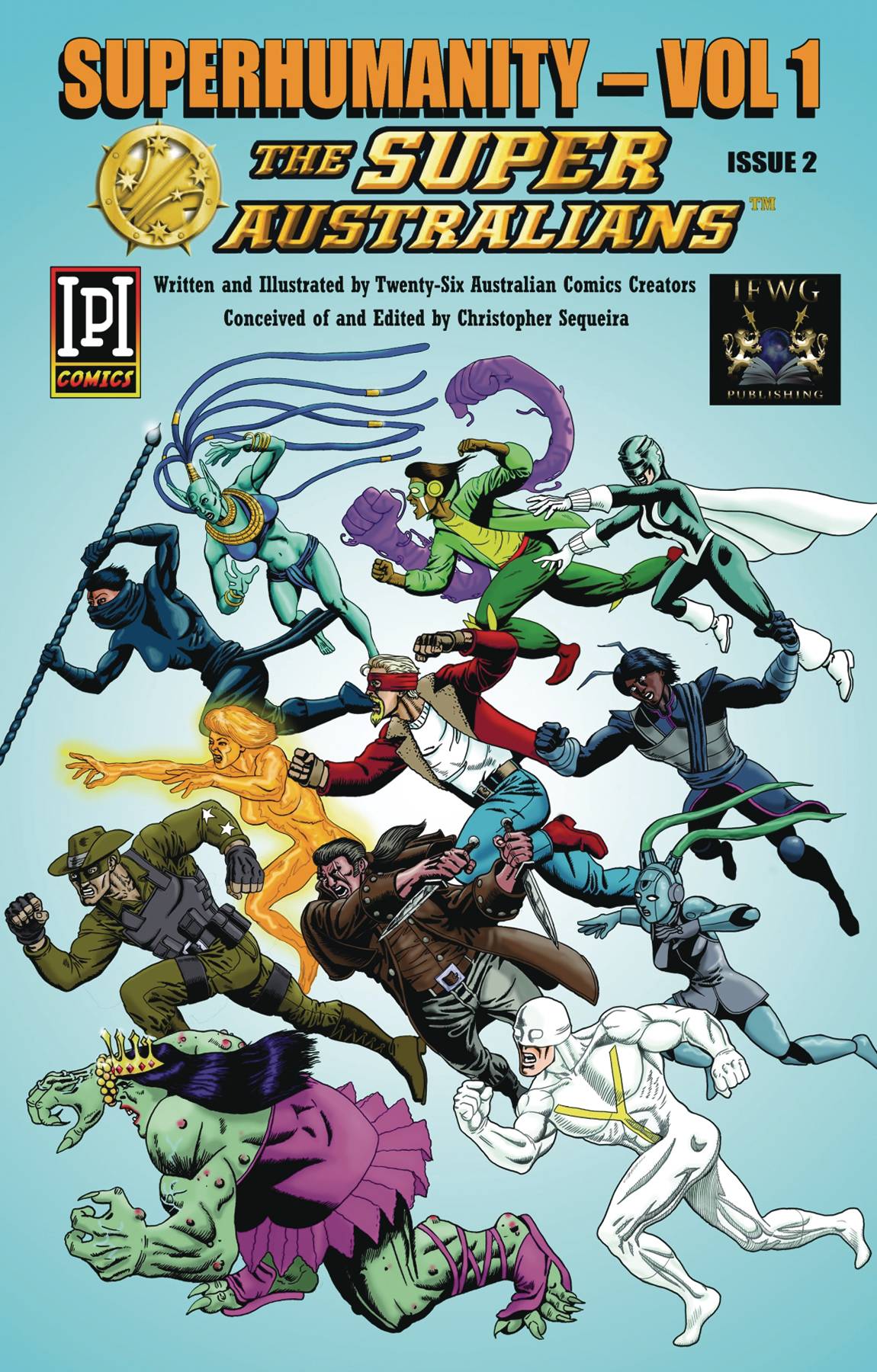 SUPERHUMANITY VOL 01 #2 (OF 4) SUPERAUSTRAILIANS