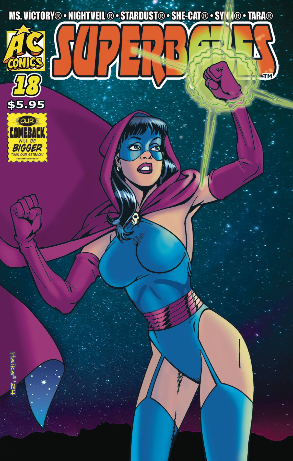 SUPERBABES STARRING FEMFORCE #18 (C: 0-0-1)