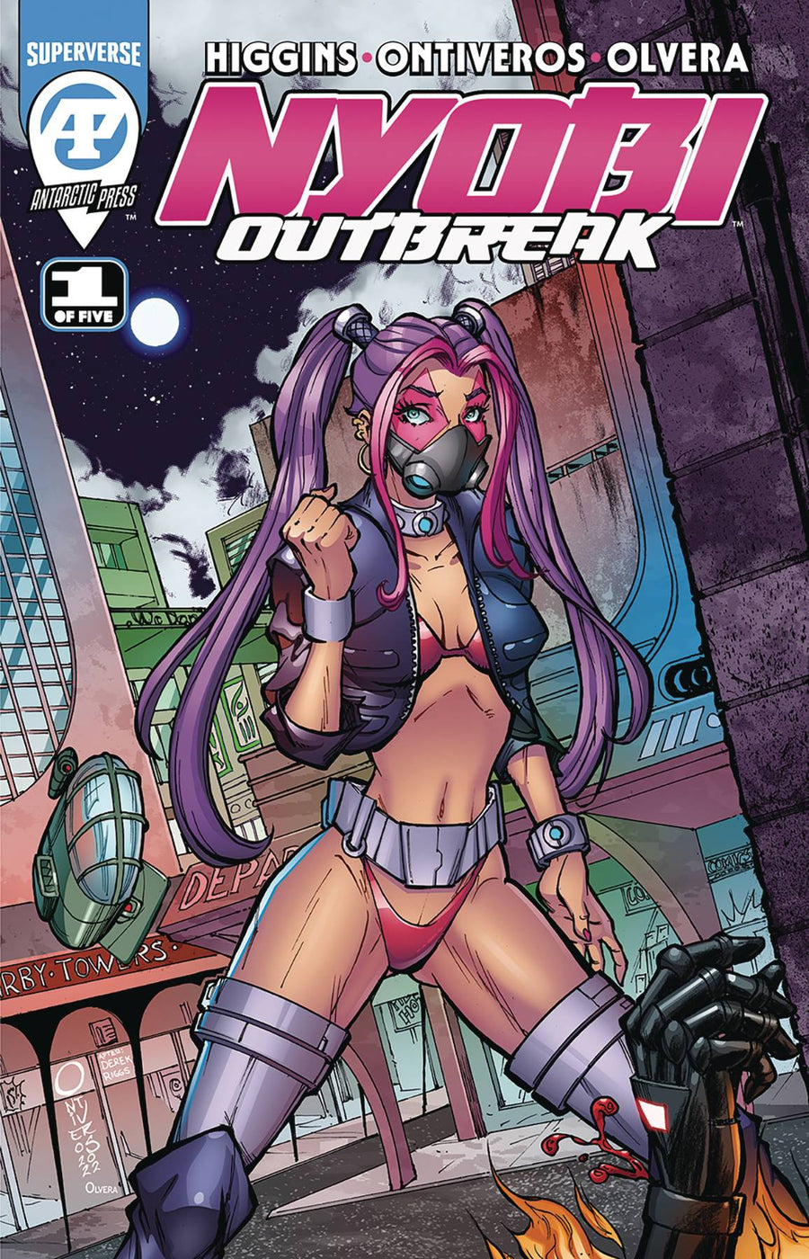 NYOBI OUTBREAK #1 (OF 5) CVR A JUAN ANTONIO ONTIVEROS (C: 0-
