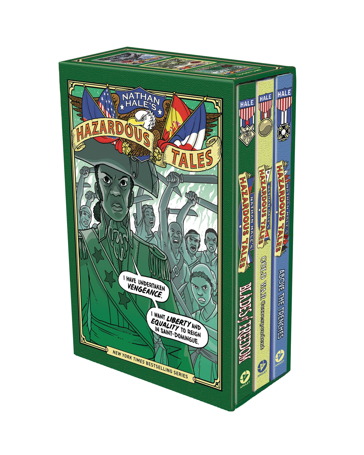 NATHAN HALES HAZARDOUS TALES 3 BOOK SET #4 TREATIES (C: 0-1-