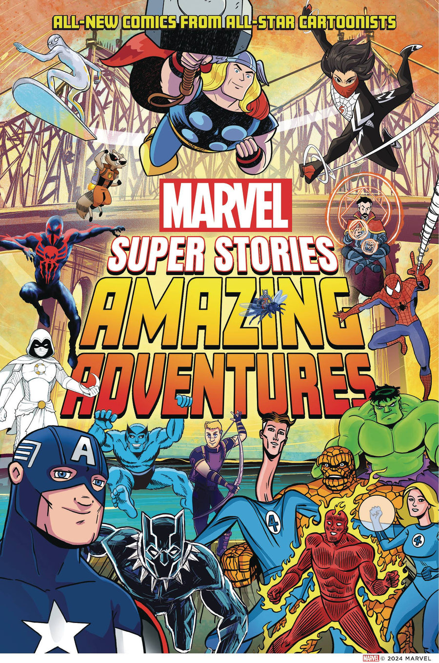 MARVEL SUPER STORIES HC AMAZING ADVENTURES (C: 0-1-0)