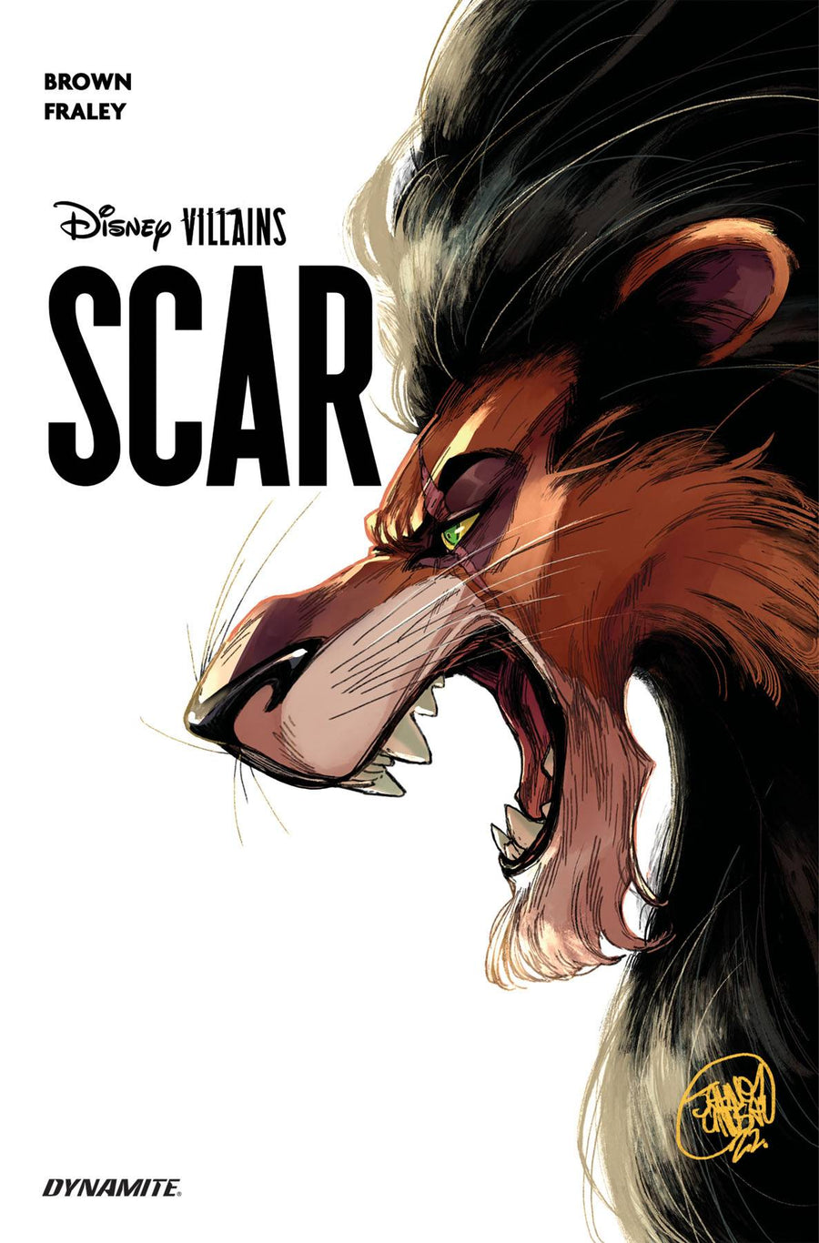 DISNEY VILLAINS SCAR HC (C: 0-1-2)
