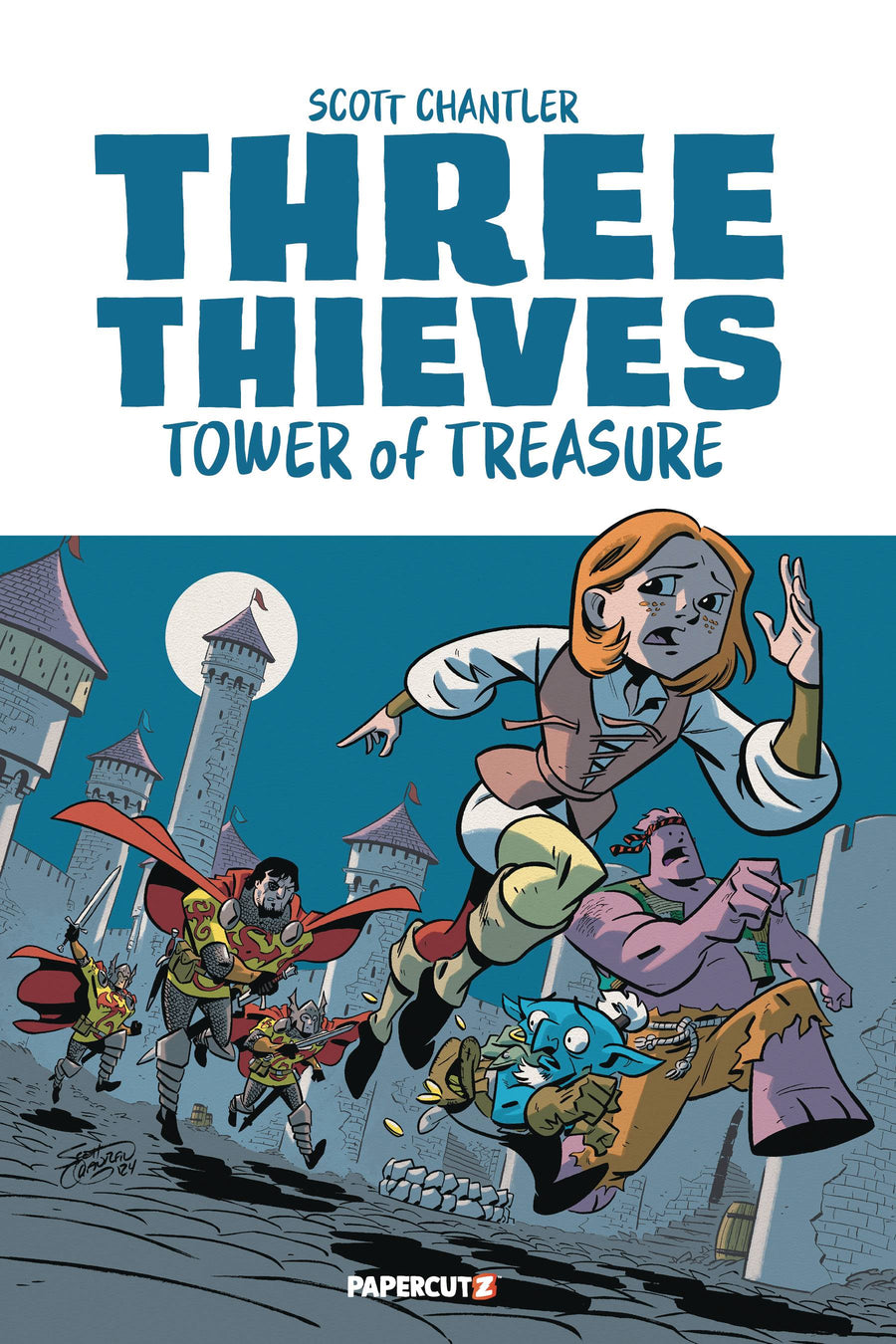THREE THIEVES HC GN VOL 01 TOWER OF TREASURE (C: 0-1-1)