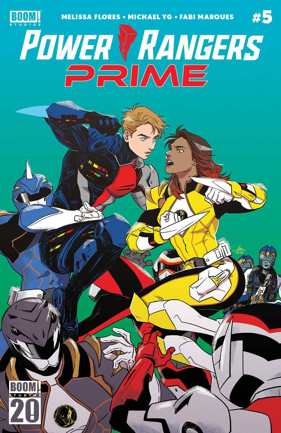 POWER RANGERS PRIME #5 CVR J FOC REVEAL (C: 1-0-0)