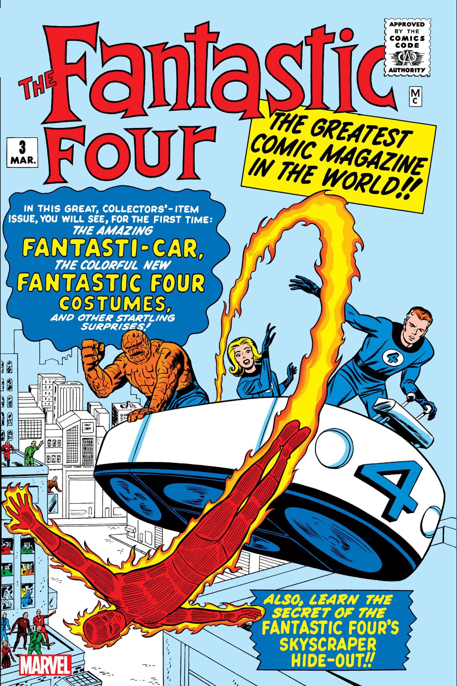 FANTASTIC FOUR FACSIMILE ED #3