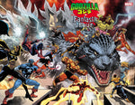 GODZILLA VS FANTASTIC FOUR #1 LEINIL YU WRAPAROUND VAR thumbnail