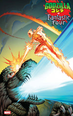 GODZILLA VS FANTASTIC FOUR #1 MARK BAGLEY FOIL VAR thumbnail