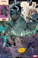 GODZILLA VS FANTASTIC FOUR #1 BRADSHAW MONSTER HOMAGE VAR thumbnail