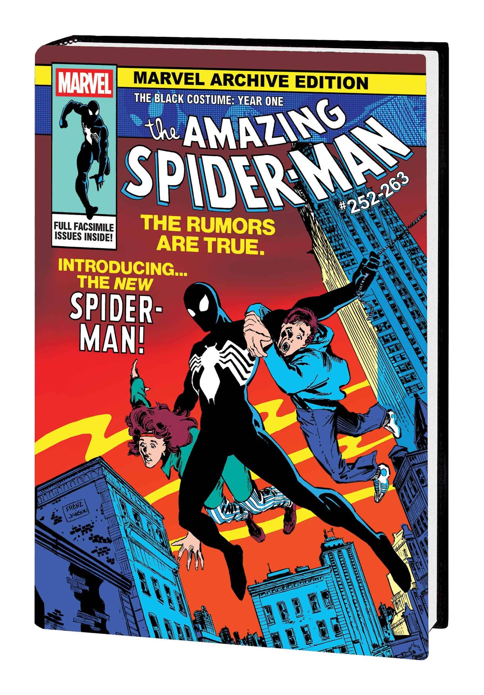 ARCHIVE ED AMAZING SPIDER-MAN BLACK COSTUME YEAR ONE HC VESS