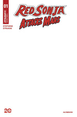 RED SONJA ATTACKS MARS #1 CVR D BLANK AUTHENTIX thumbnail