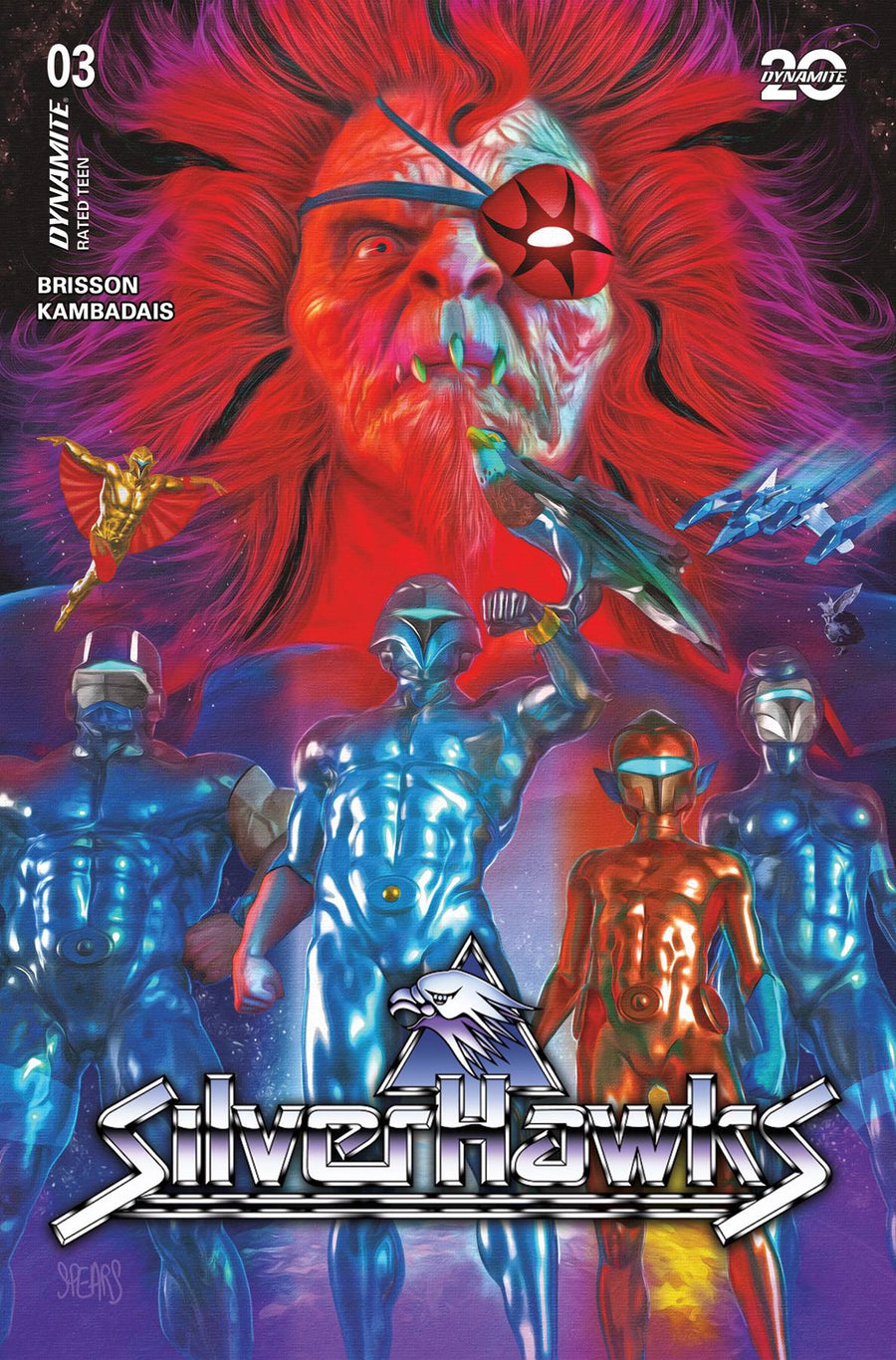 SILVERHAWKS #3 CVR H SPEARS FOIL (C: 1-0-0)