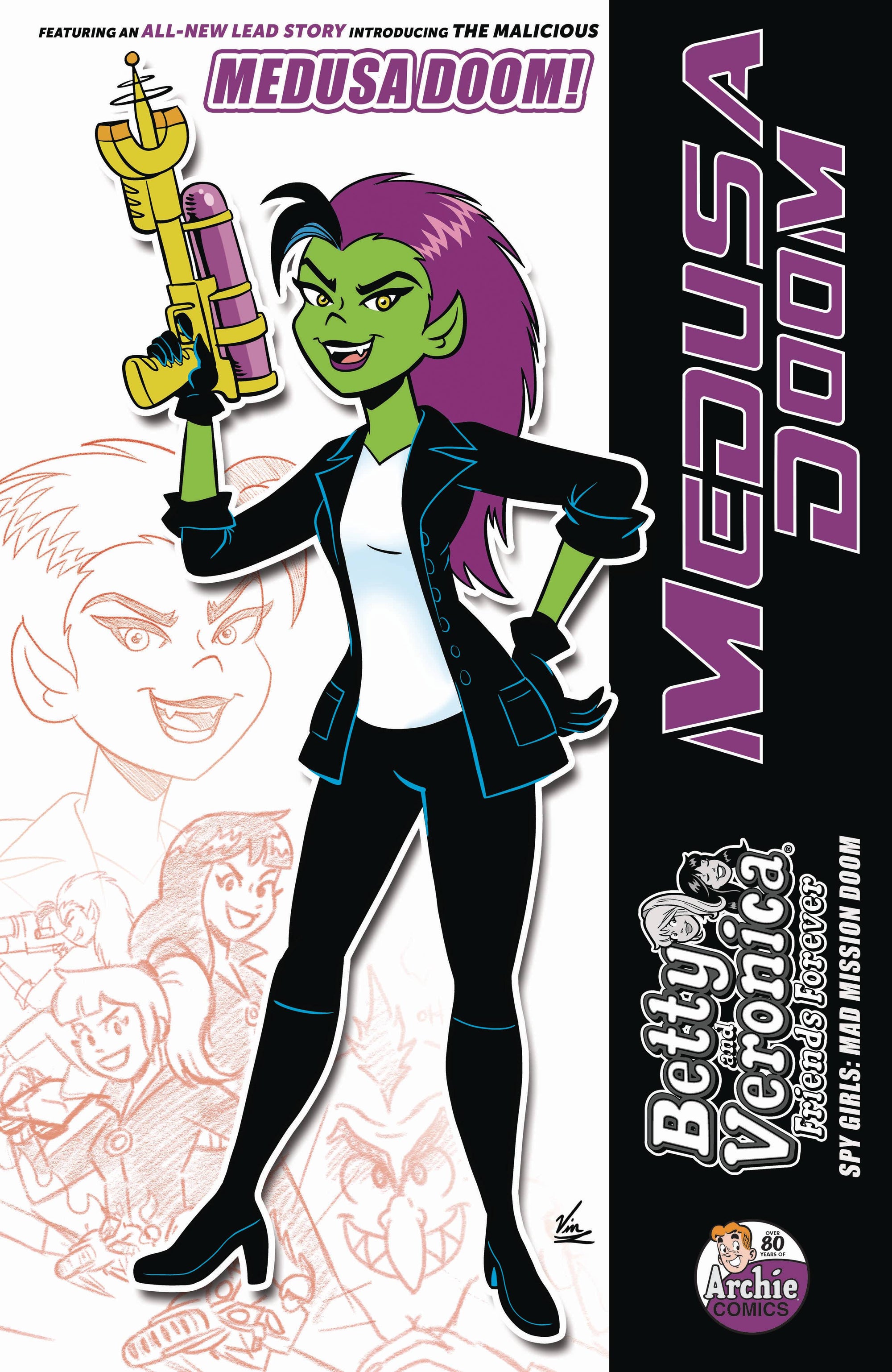 BETTY & VERONICA FRIENDS FOREVER SPY GIRLS OS CVR B
